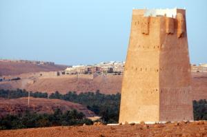 برج حراسة قديم بمدينة  بني يسڨن  (ولاية غرداية)