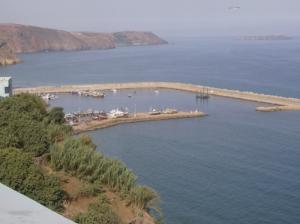 صورة شاملة لميناء  بني صاف