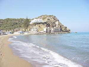 صورة لشاطئ  البئر  ببلدية  بني صاف