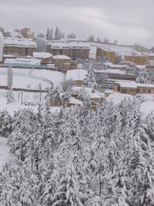 مدينة  مليانة  تحت الثلوج 1