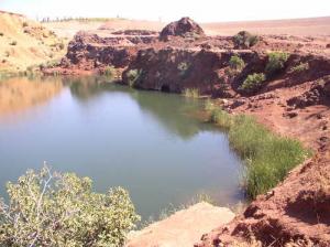 بحيرة بضواحي بلدية  روينة  1