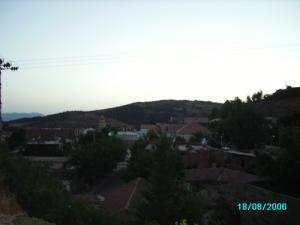 غروب الشمس على بلدية  بن علال