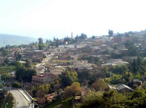 صورة لمدينة  طاشطة انطلاقا من  أزرو