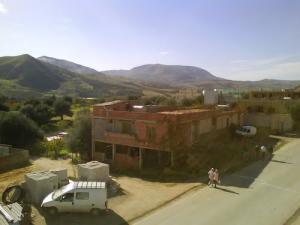 صورة لجبل  بوشارف  انطلاقا من  بويلف