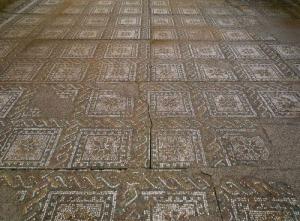 زخارف أرضية من العهد الروماني بولاية تيبازة