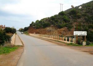 مدخل قرية  واد أومازر