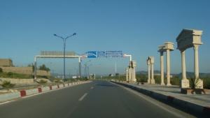 المدخل الشرقي لمدينة  سوق أهراس