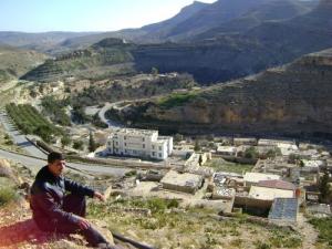 منظر من مدينة  تابرڨدة  (بلدية شرشار)