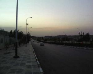 غروب الشمس على مدينة خنشلة