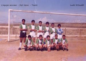 L'equipe minime - Sidi Hosni - Tiaret