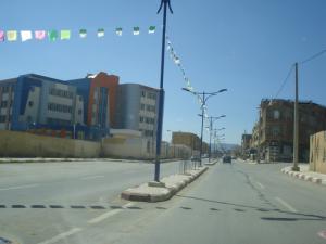 الطريق الرابط بين مدينة  خنشلة  و بلدية  شرشار