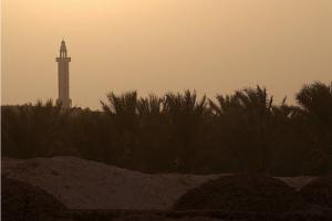 منارة المسجد العتيق لمدينة  الواد