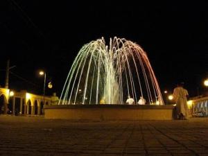 فوارة مائية بوسط مدينة  الواد