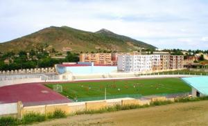 صورة من الملعب البلدي لمدينة  ثنية الحد