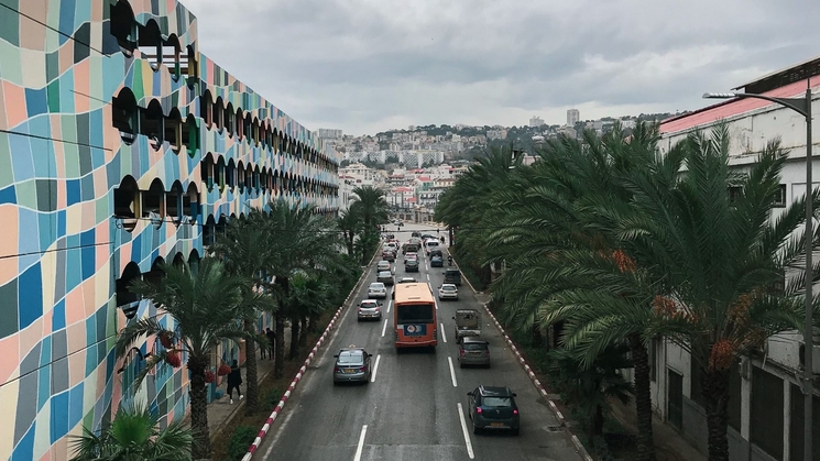 une rue en Albgérie 